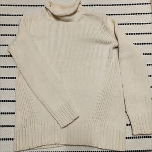 JCrew Rollneck Cotton Sweater